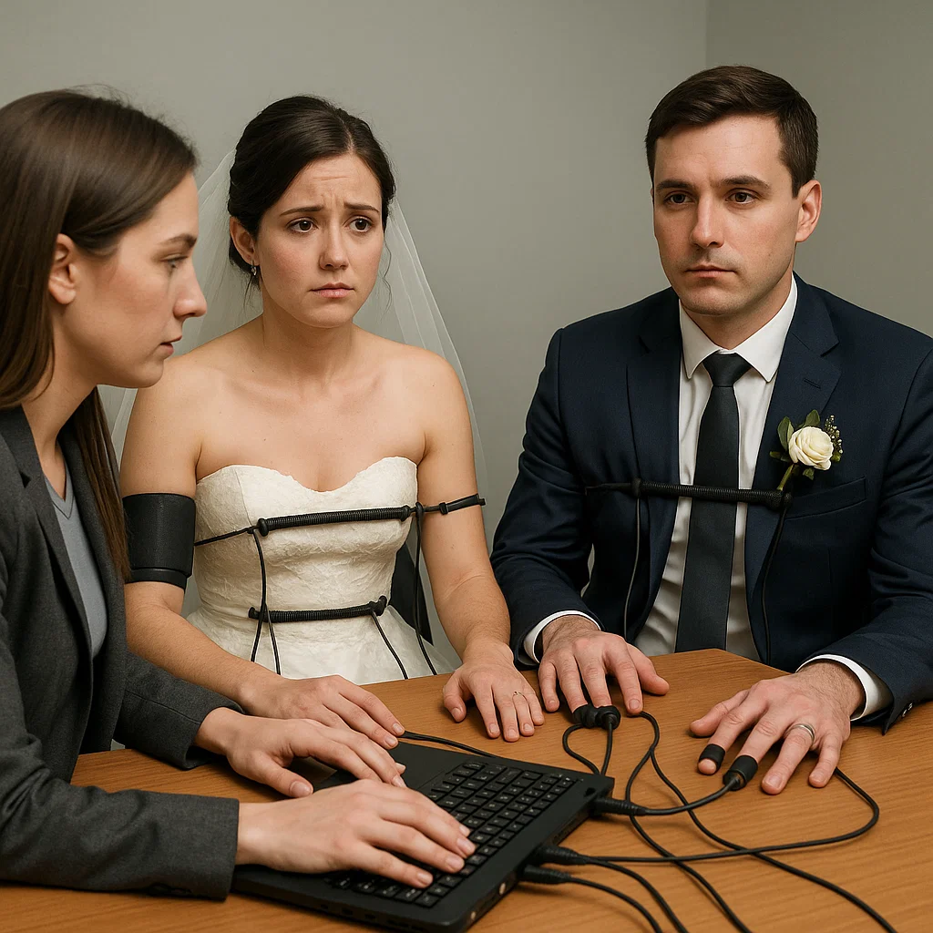 Проверка на полиграфе перед свадьбой в Испании