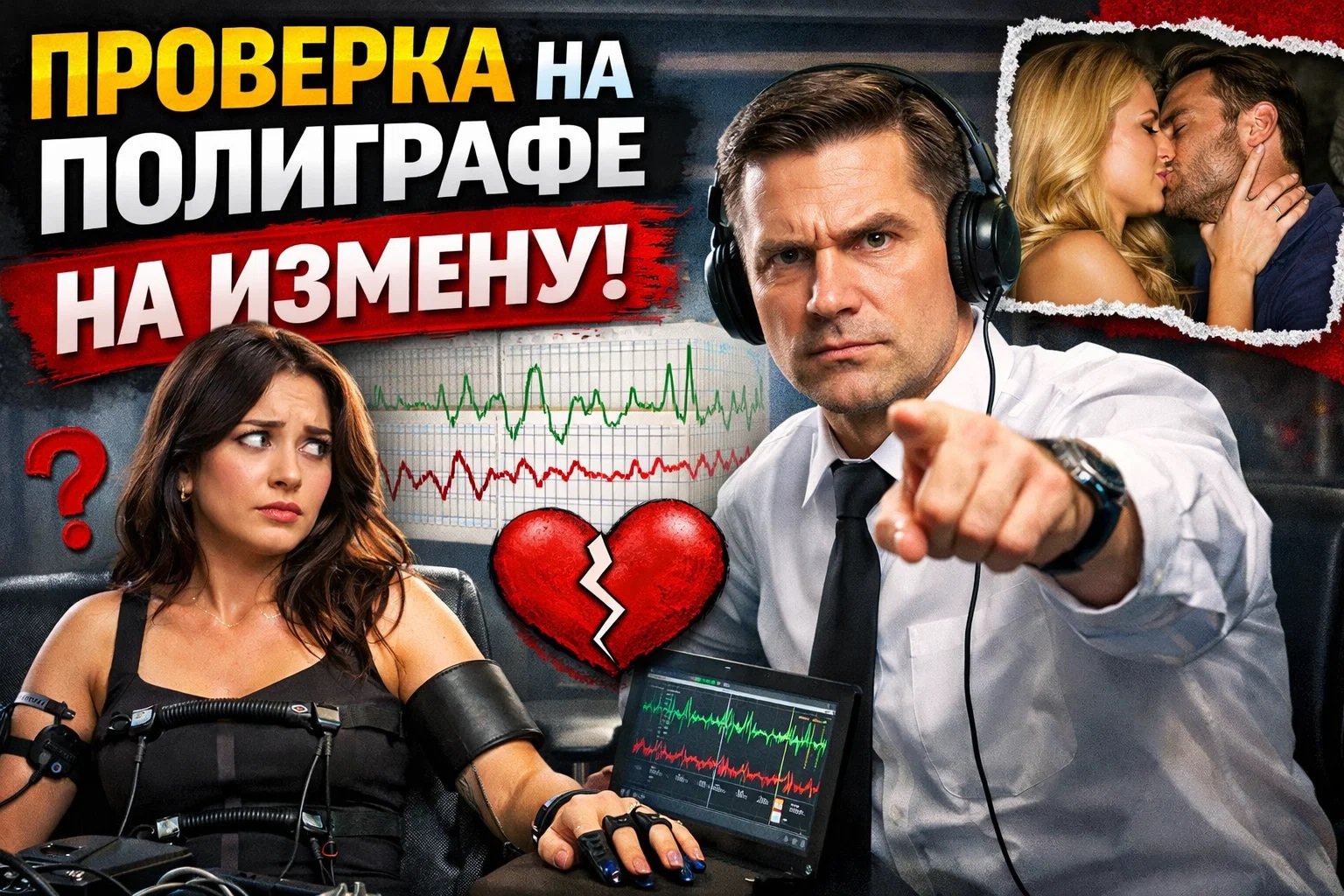 Проверка на полиграфе на верность